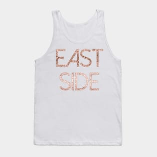 Sparkling rose gold East Side Tank Top